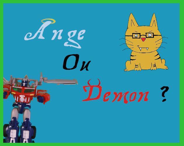 Portada de Ange ou Démon ?