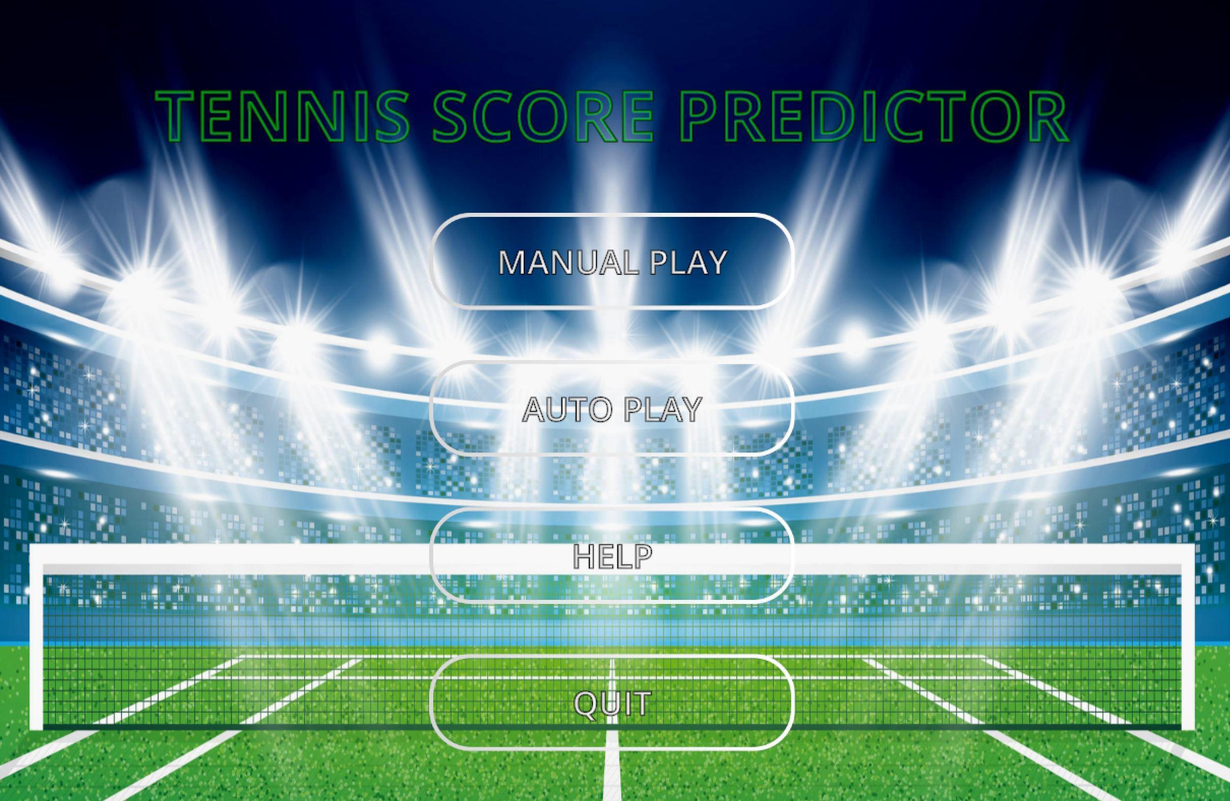 Portada de Tennis Score Predictor