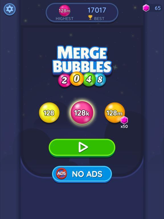 Portada de 2048 Merge Bubbles!