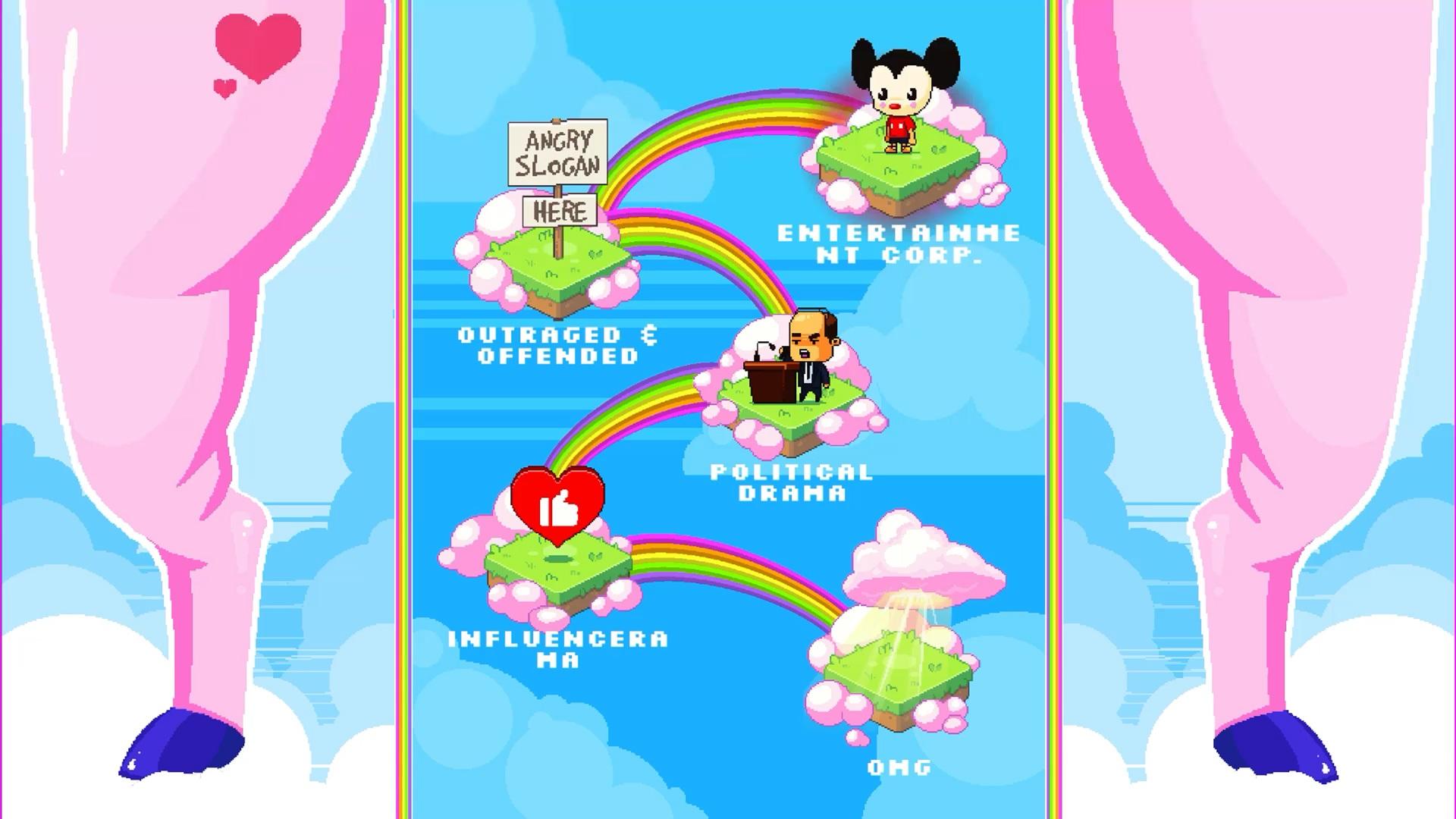 Portada de Rainbows, toilets and unicorns