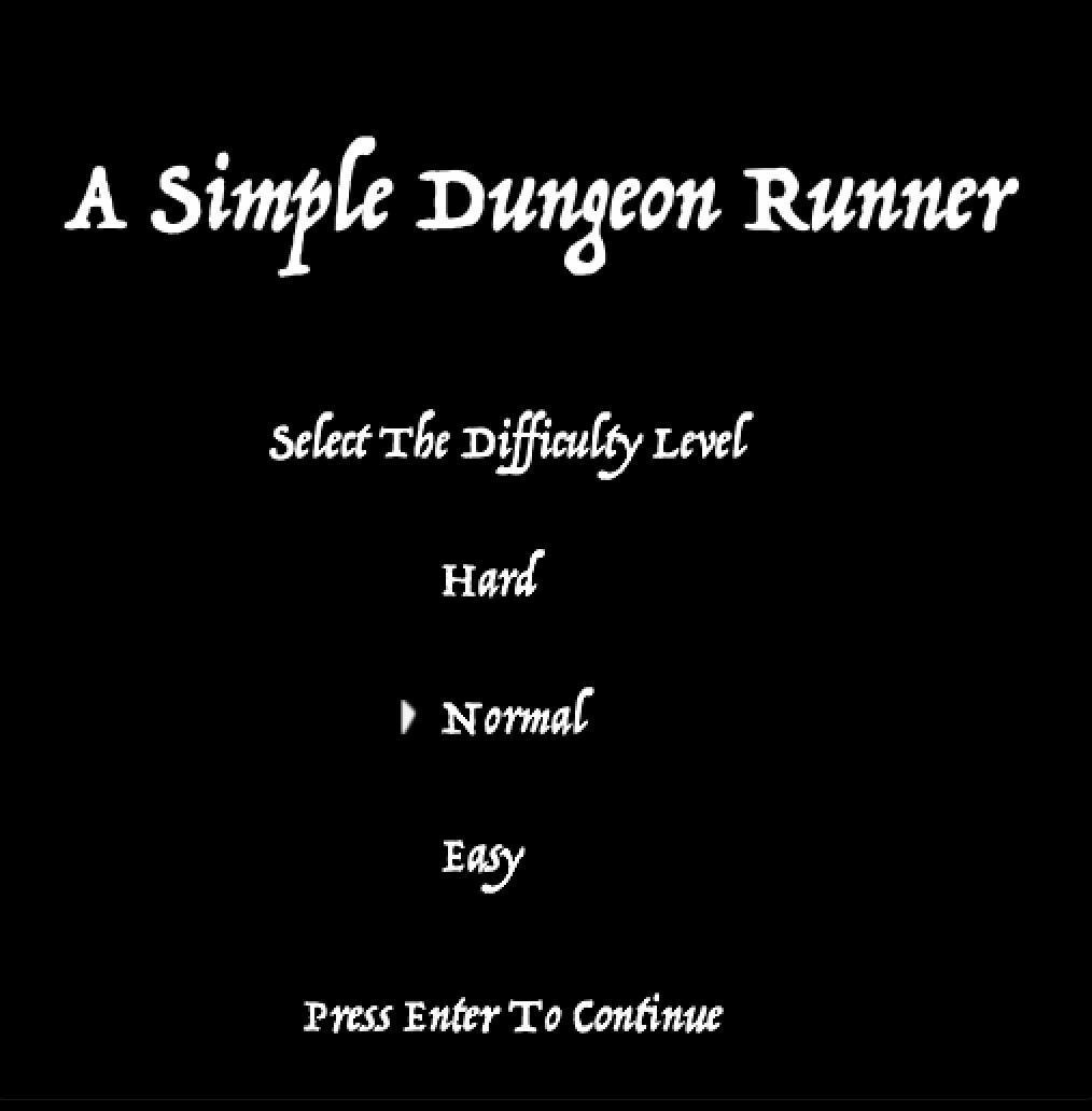 Portada de A Simple Dungeon Runner