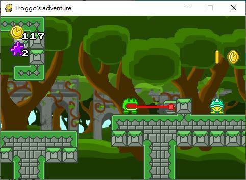Portada de Froggo's adventure