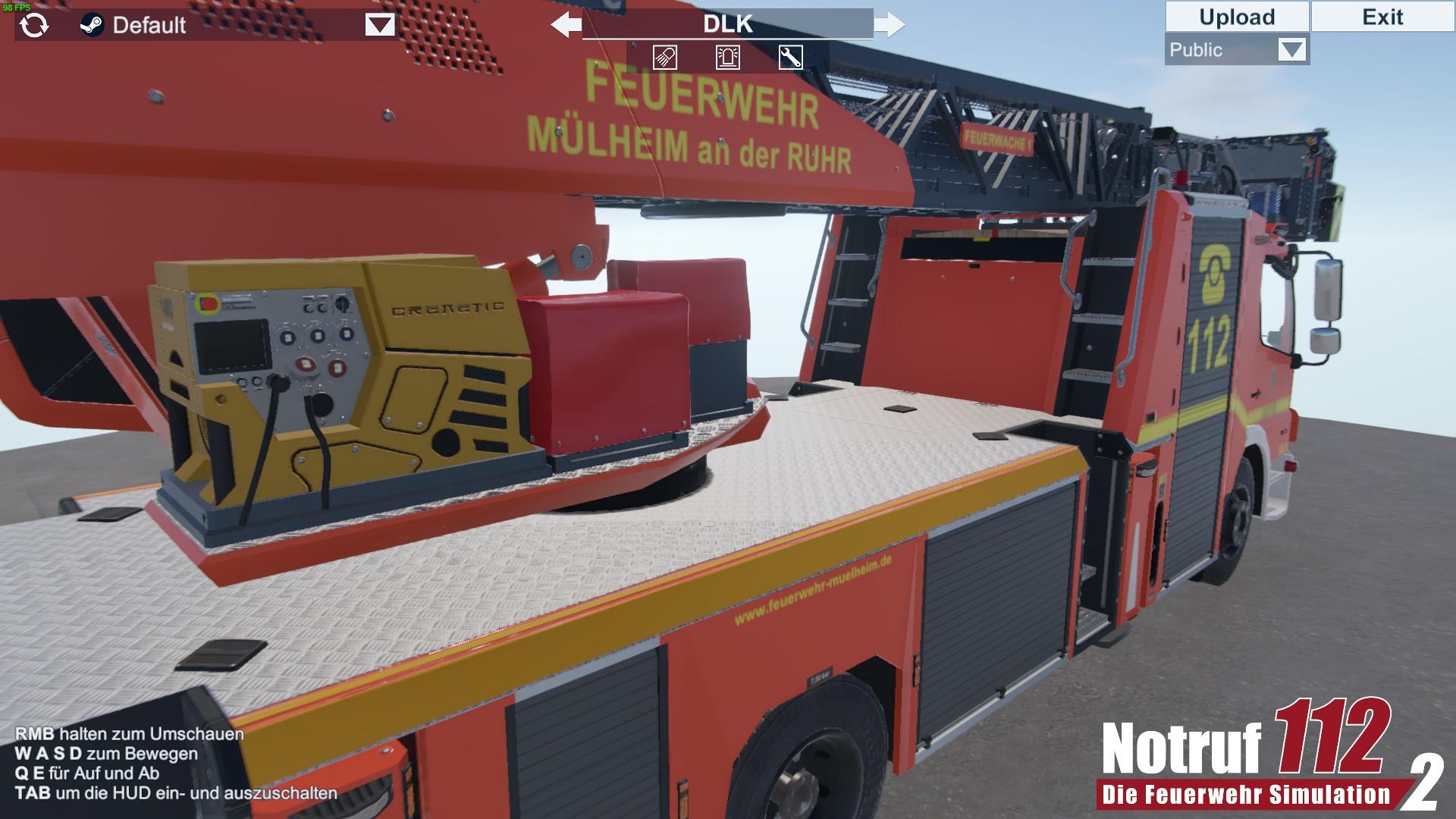 Portada de Notruf 112 - Die Feuerwehr Simulation 2: Showroom