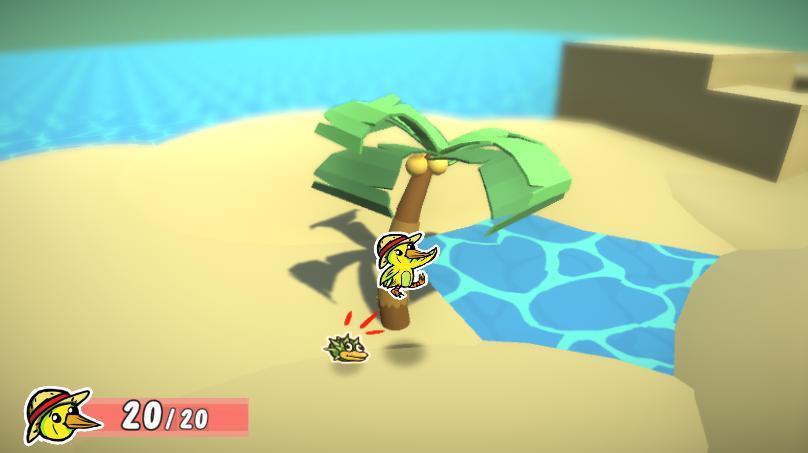 Portada de Peck Beach - Ludum Dare 46