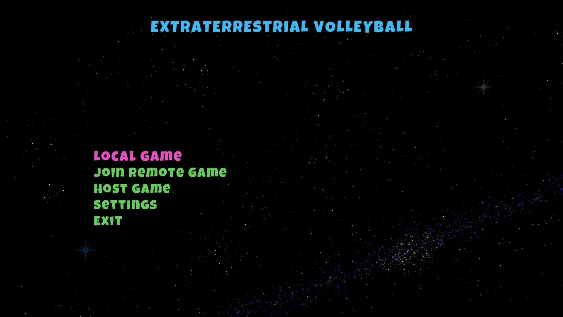 Portada de Extraterrestrial Volleyball