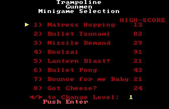 Portada de Trampoline Gunmen Minigames