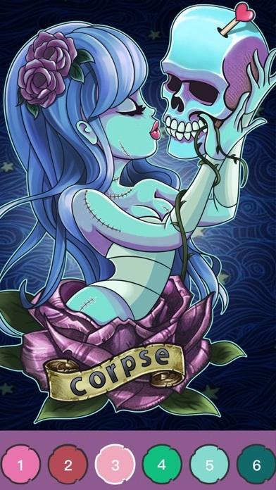 Portada de Zombie Coloring Happy Recolor