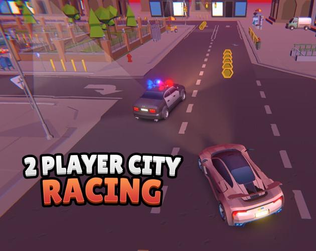 Portada de 2 Player City Racing