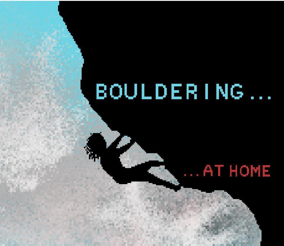 Portada de Bouldering ... At Home
