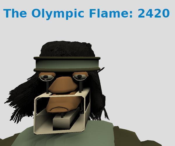 Portada de The Olympic Flame: 2420