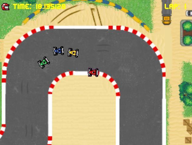 Portada de 8Bit Racer