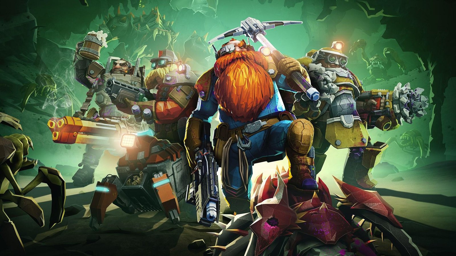 Portada de Deep Rock Galactic