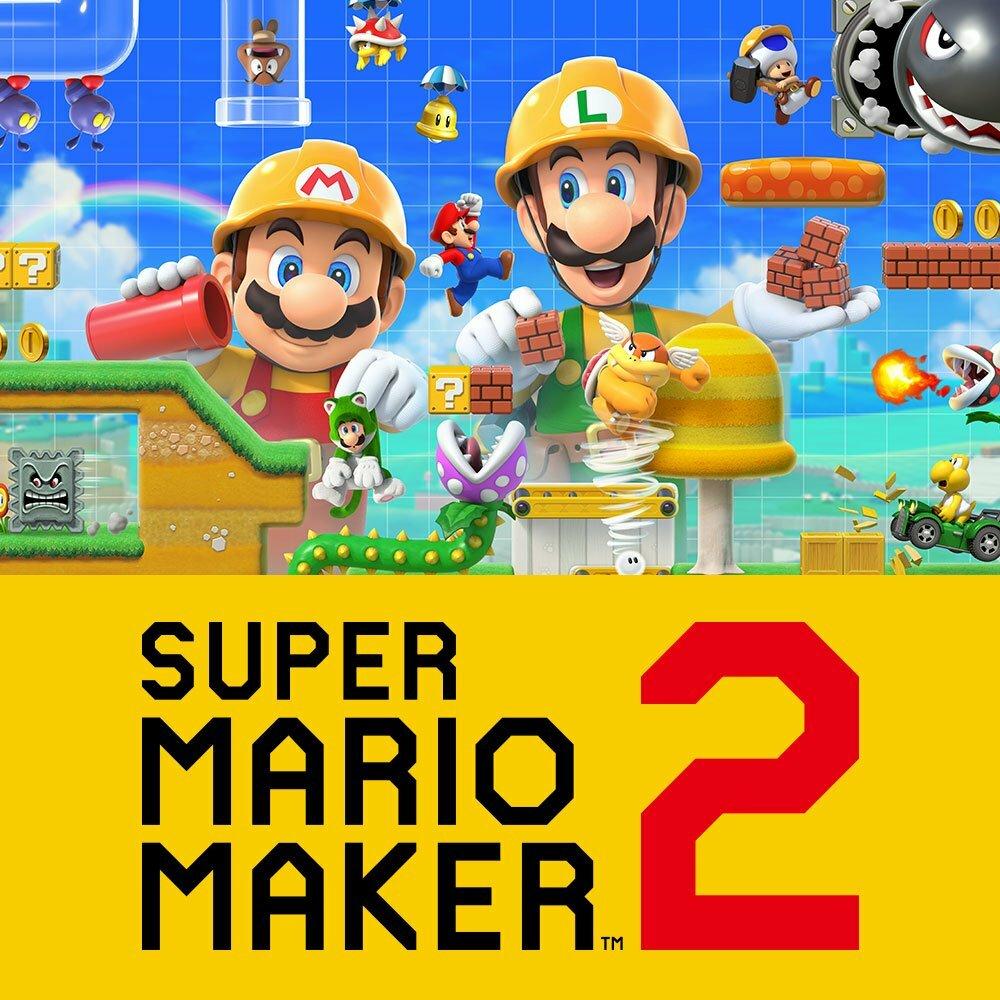 Portada de Mario Maker 2