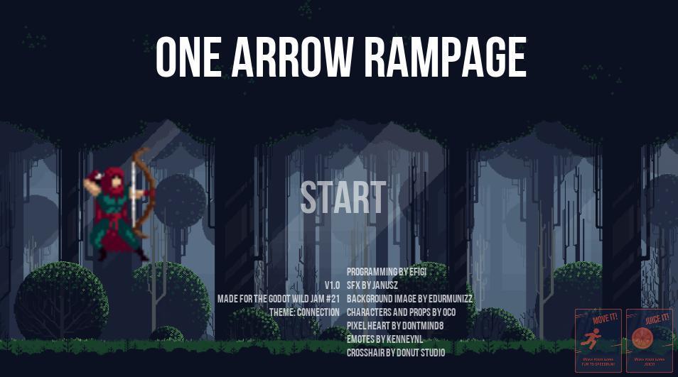 Portada de One Arrow Rampage