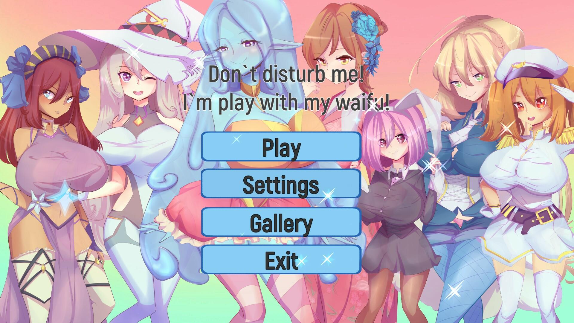 Portada de Stay home and play with waifu!