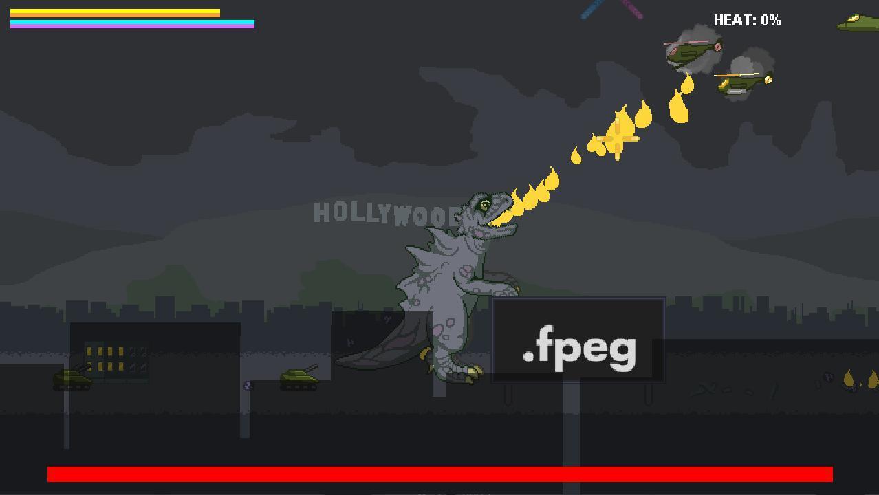 Portada de RogueZilla (LD38)