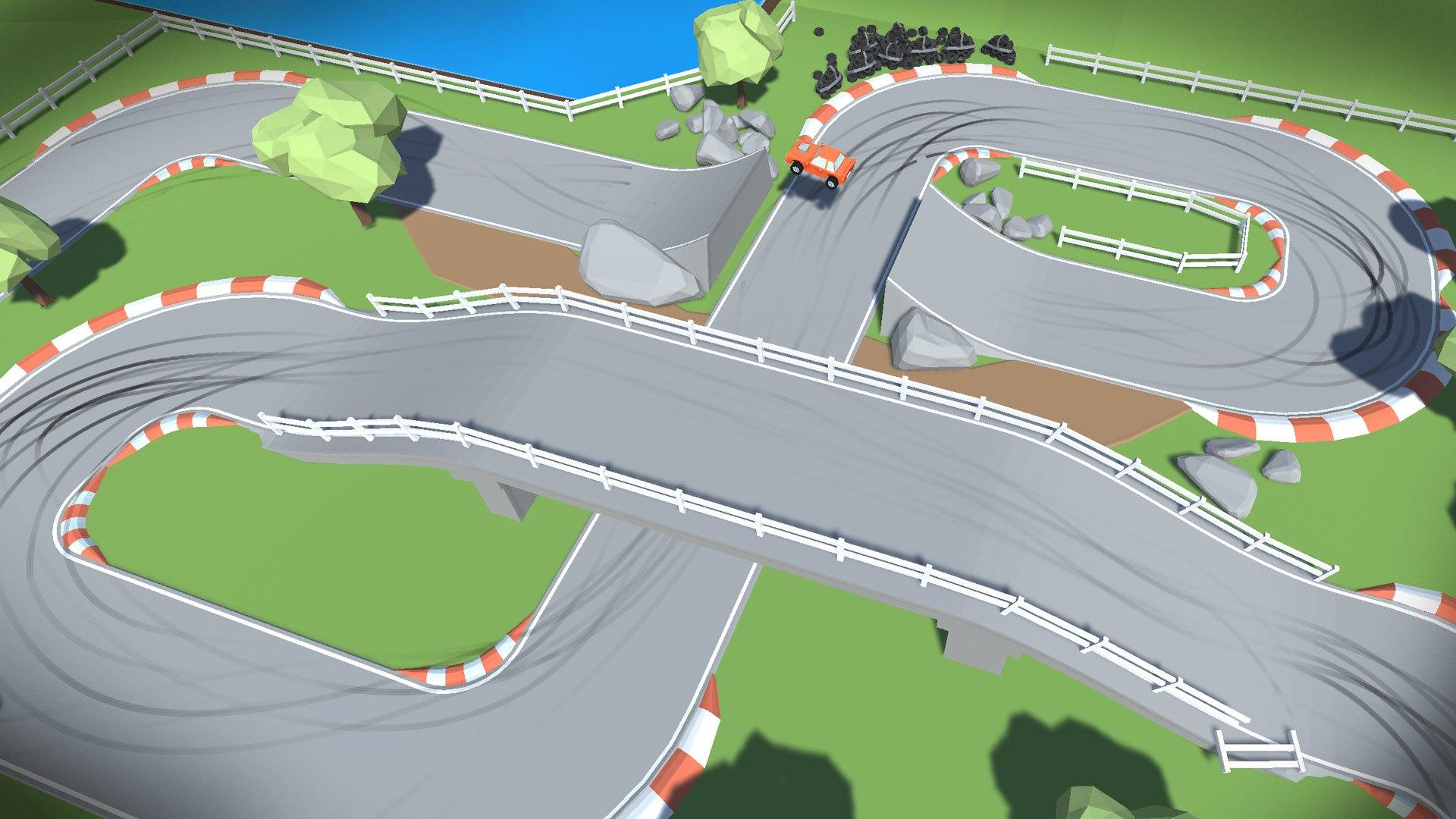 Portada de Low Poly Racing