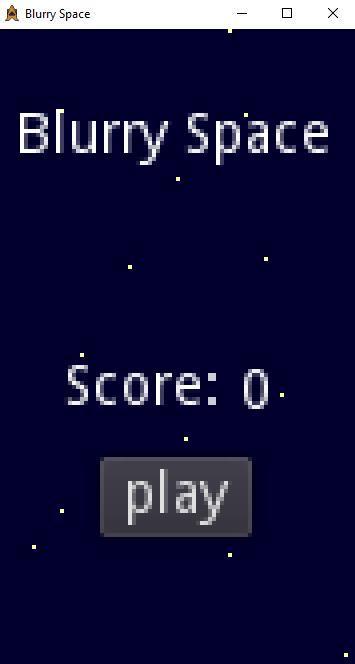 Portada de BlurrySpace