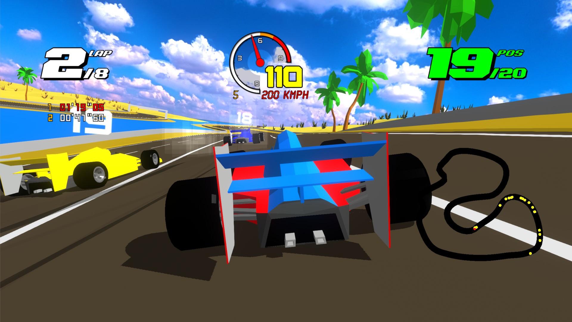 Portada de Formula Retro Racing