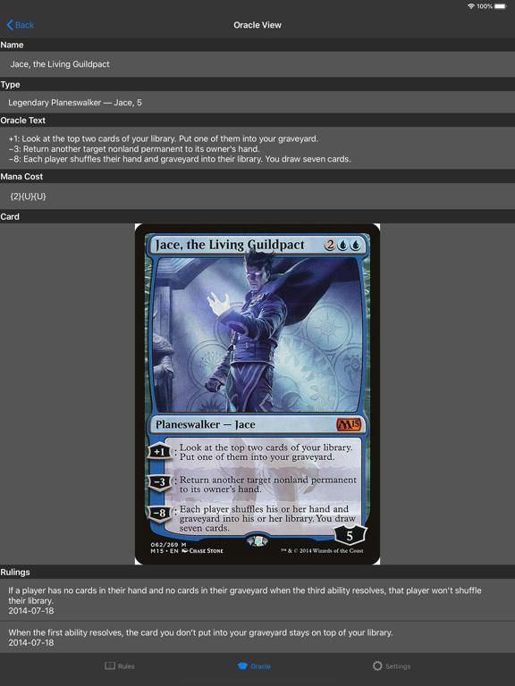 Portada de MTG Rules & Oracle