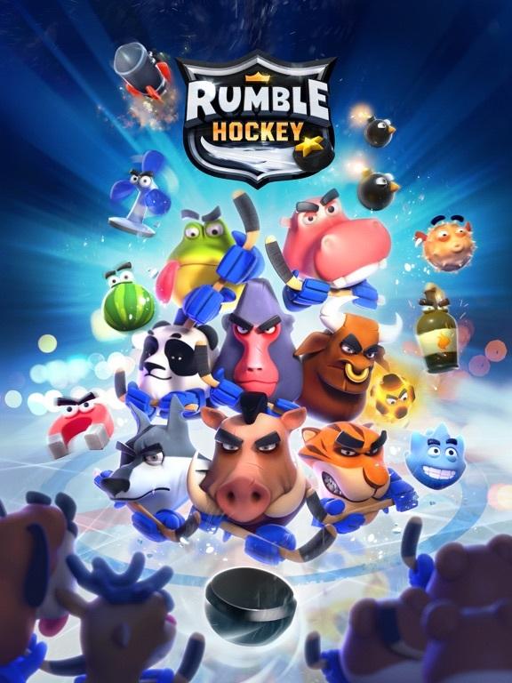 Portada de Rumble Hockey