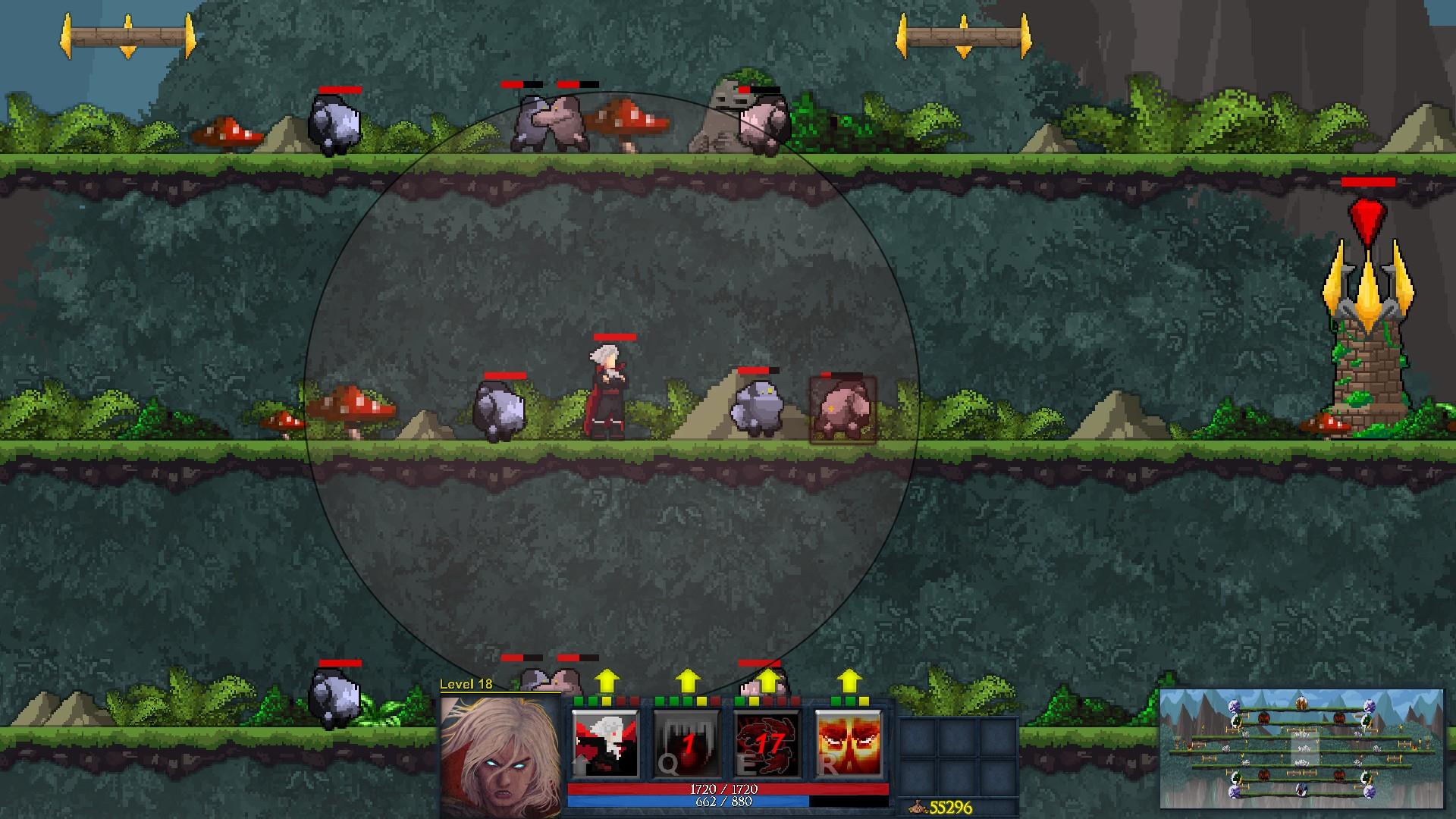 Portada de GLADOM - the 2D moba in Pixel Art