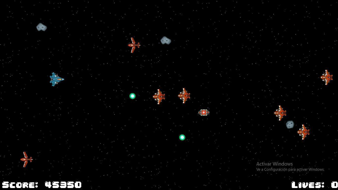 Portada de Space Rush (Lautaro Melchiori)