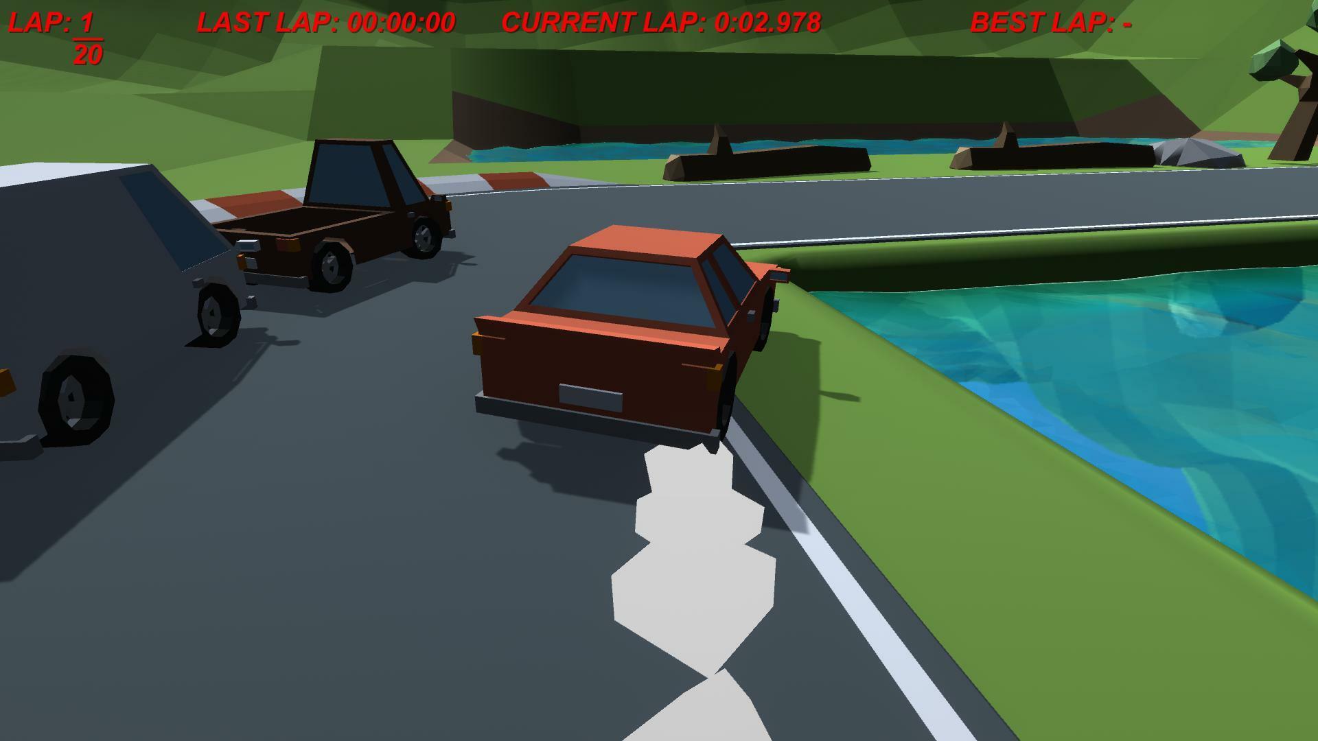 Portada de Low Poly Racing (Prioneto Games)