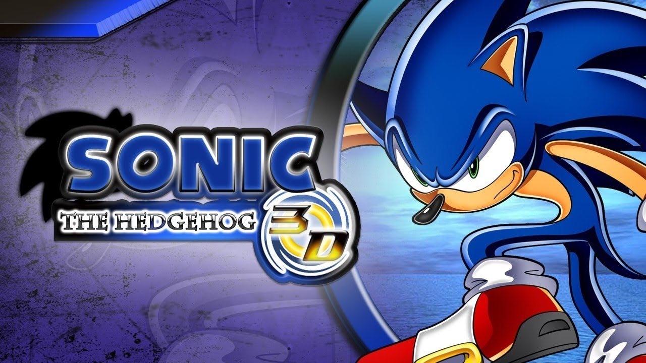 Portada de sonic the hedgehog 3D