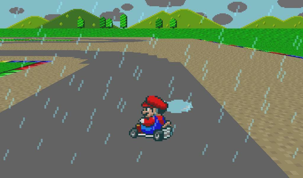 Portada de Super Mario Kart Water