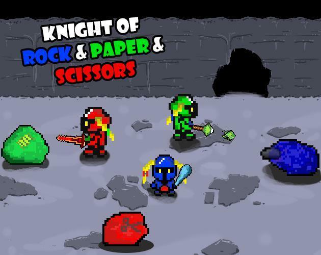 Portada de Knight of Rock & Paper & Scissors
