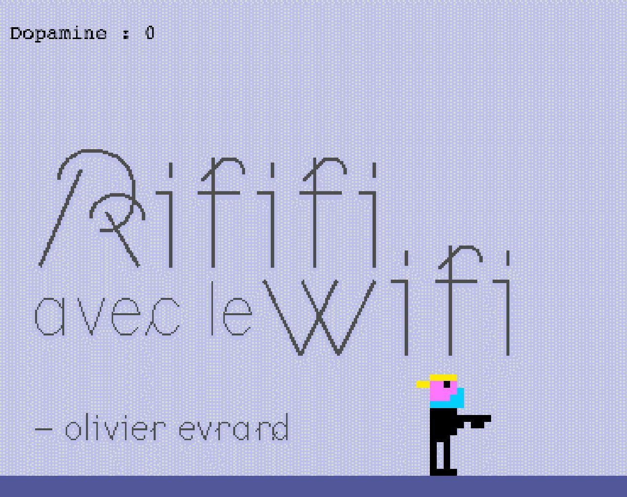 Portada de Rififi avec le wifi