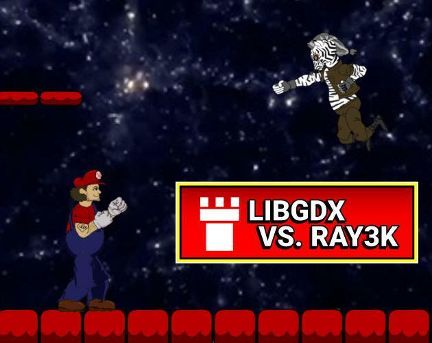 Portada de libGDX vs Ray3k