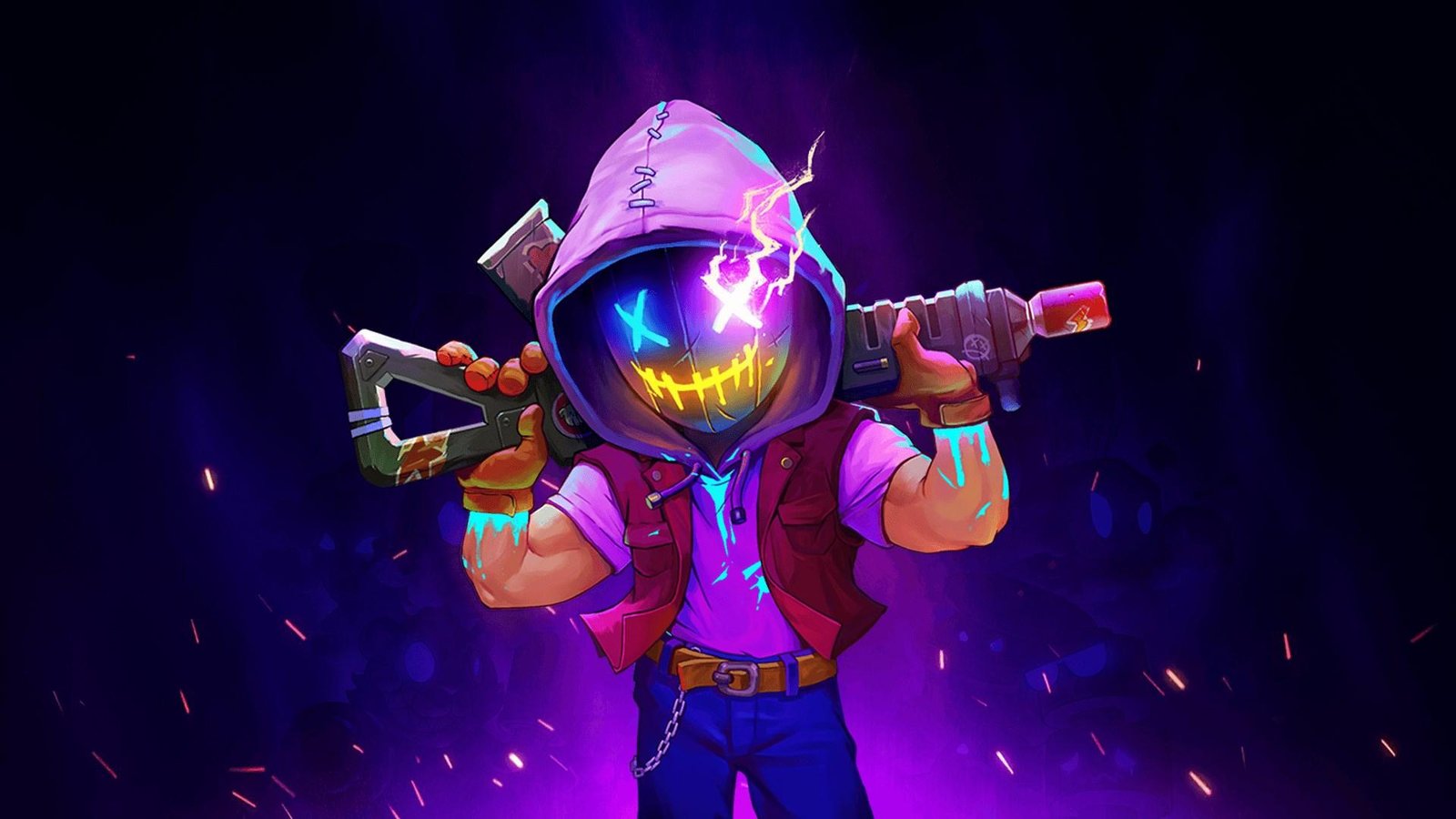 Portada de Neon Abyss