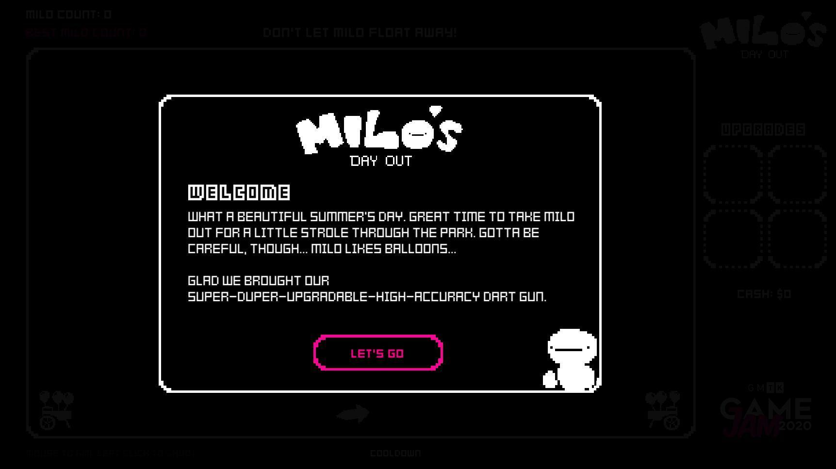 Portada de Milo's Day Out