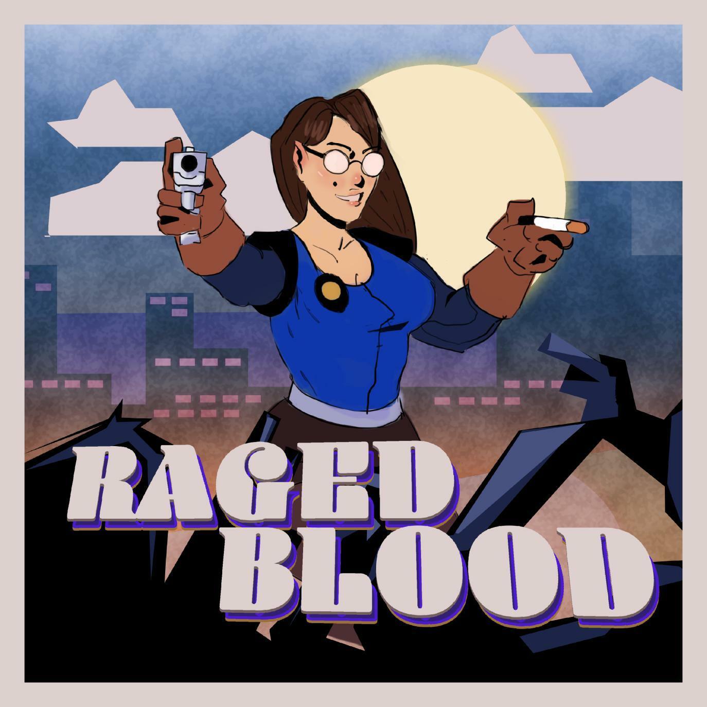Portada de Raged Blood