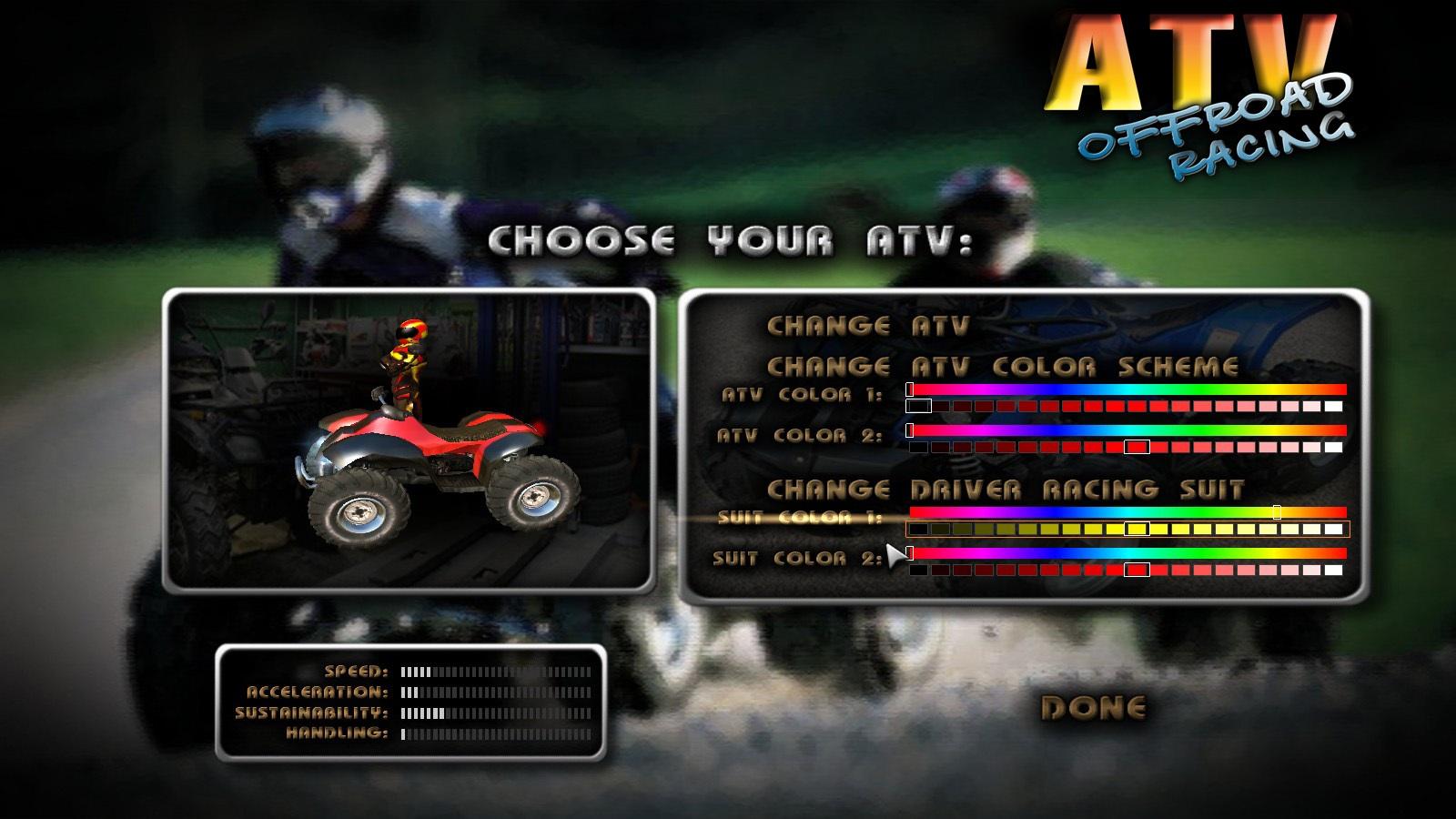 Portada de ATV Offroad Racing