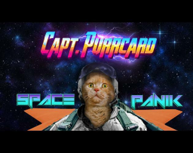Portada de Captain Purrcard - Space Panik