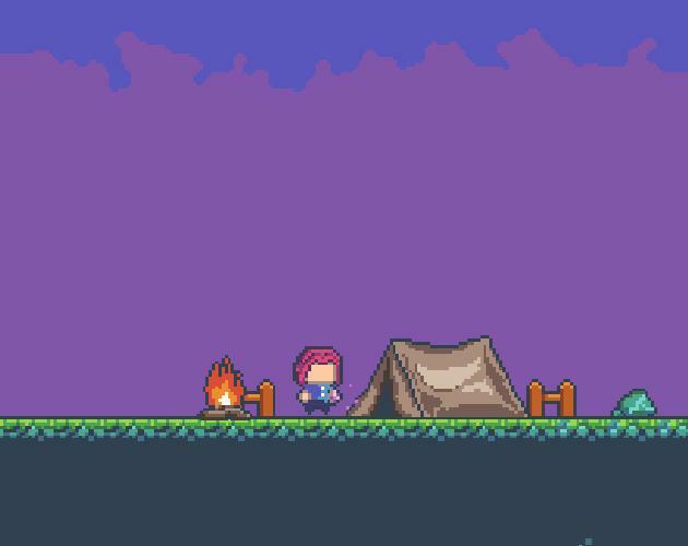 Portada de Aurore and the crystal shard - GMTK 2020