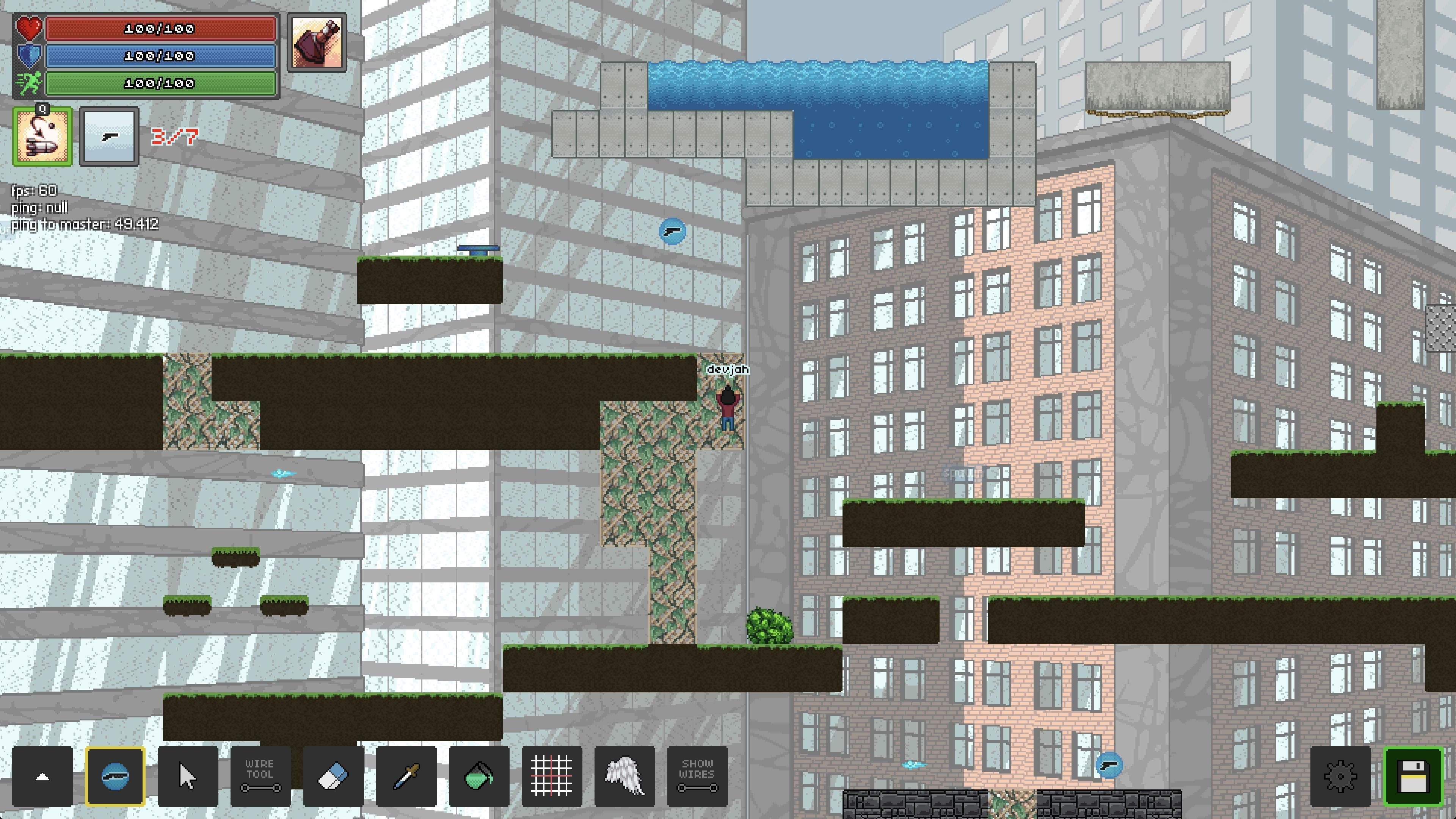Portada de Squarelaxy (alpha) - Online Multiplayer Platformer + World Editor