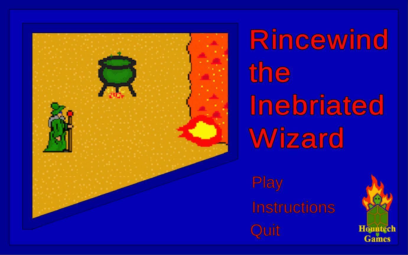 Portada de Rincewind the Inebriated Wizard