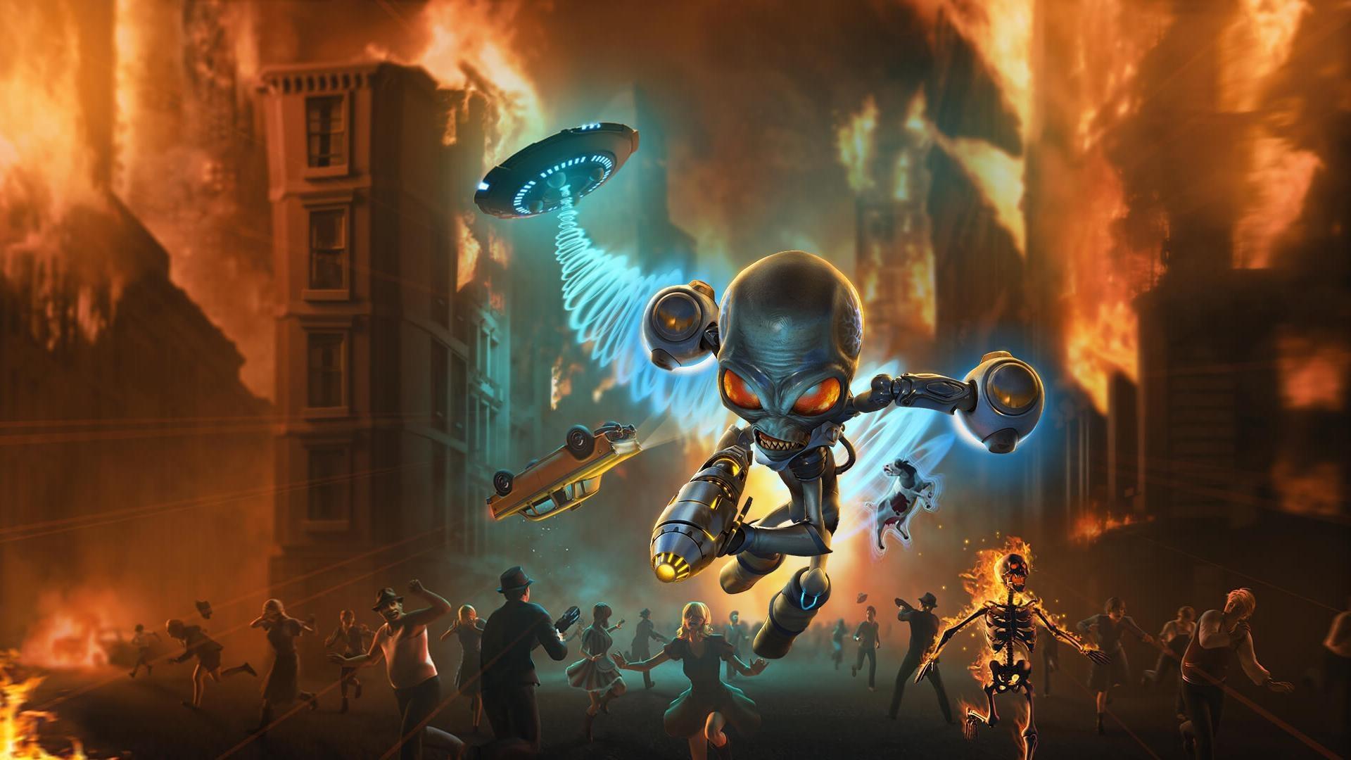 Portada de Destroy All Humans! (2020)