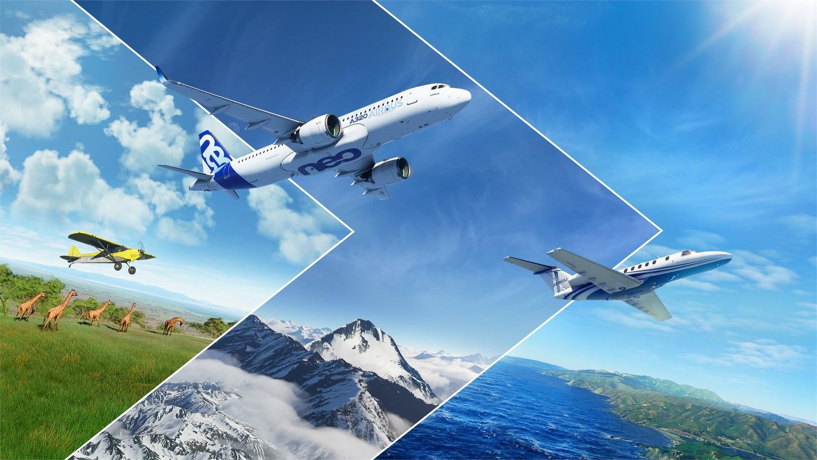 Portada de Microsoft Flight Simulator 2020
