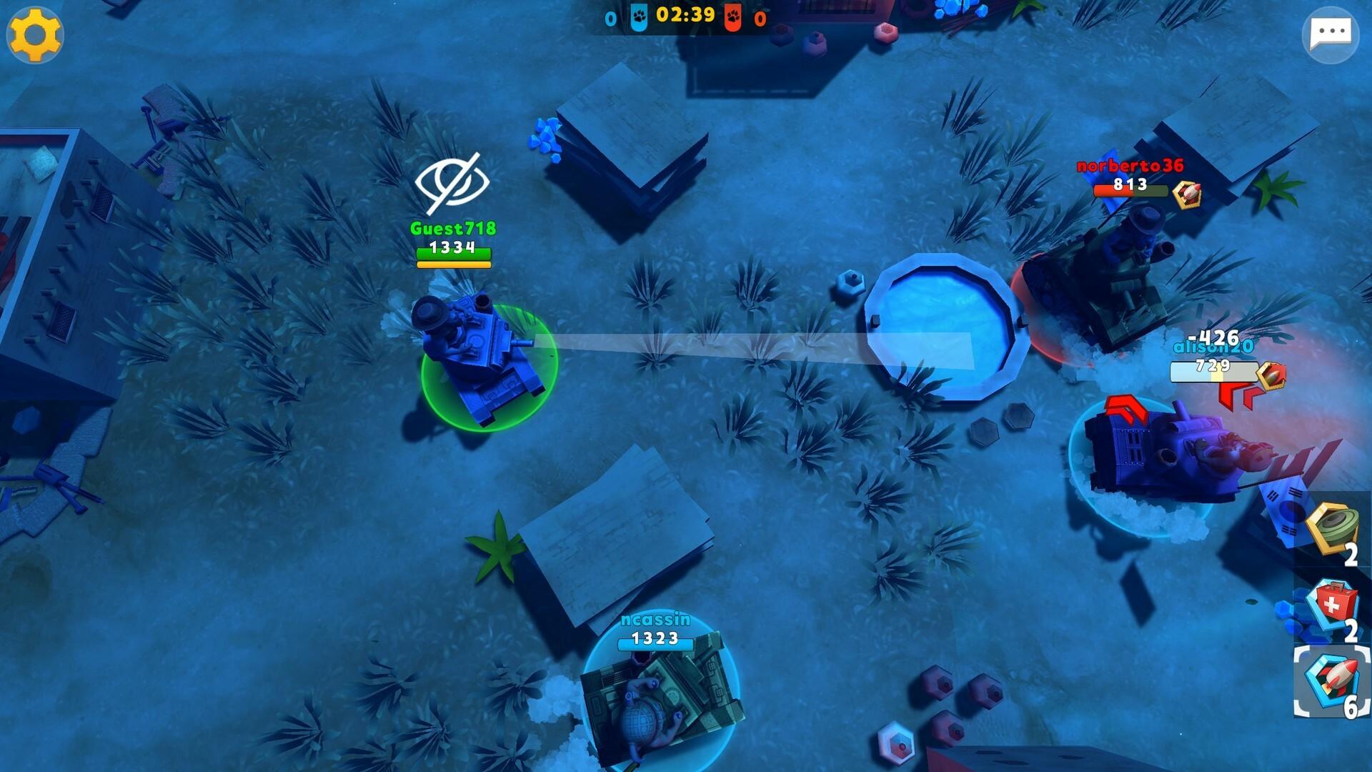 Portada de Zoo War: 3v3 Tank Online Games