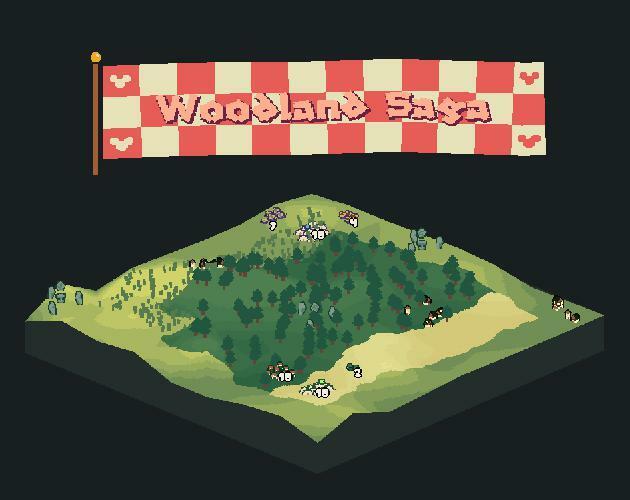 Portada de Woodland Saga