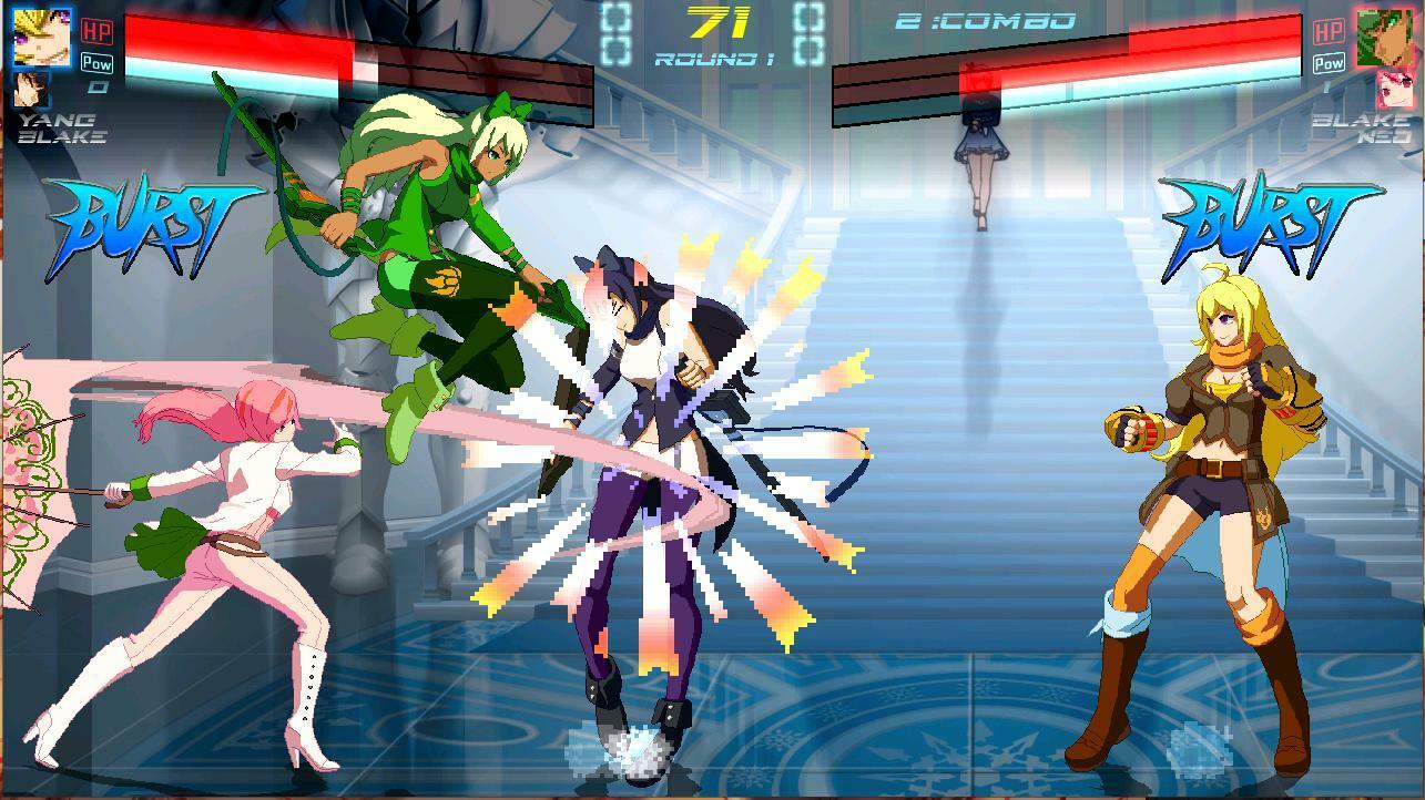 Portada de RWBY Fighters Alpha