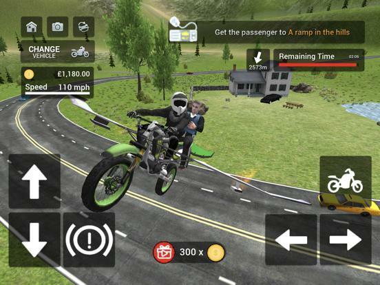 Portada de Flying Motorbike Simulator