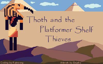Portada de Thoth and the Platformer Shelf Thieves