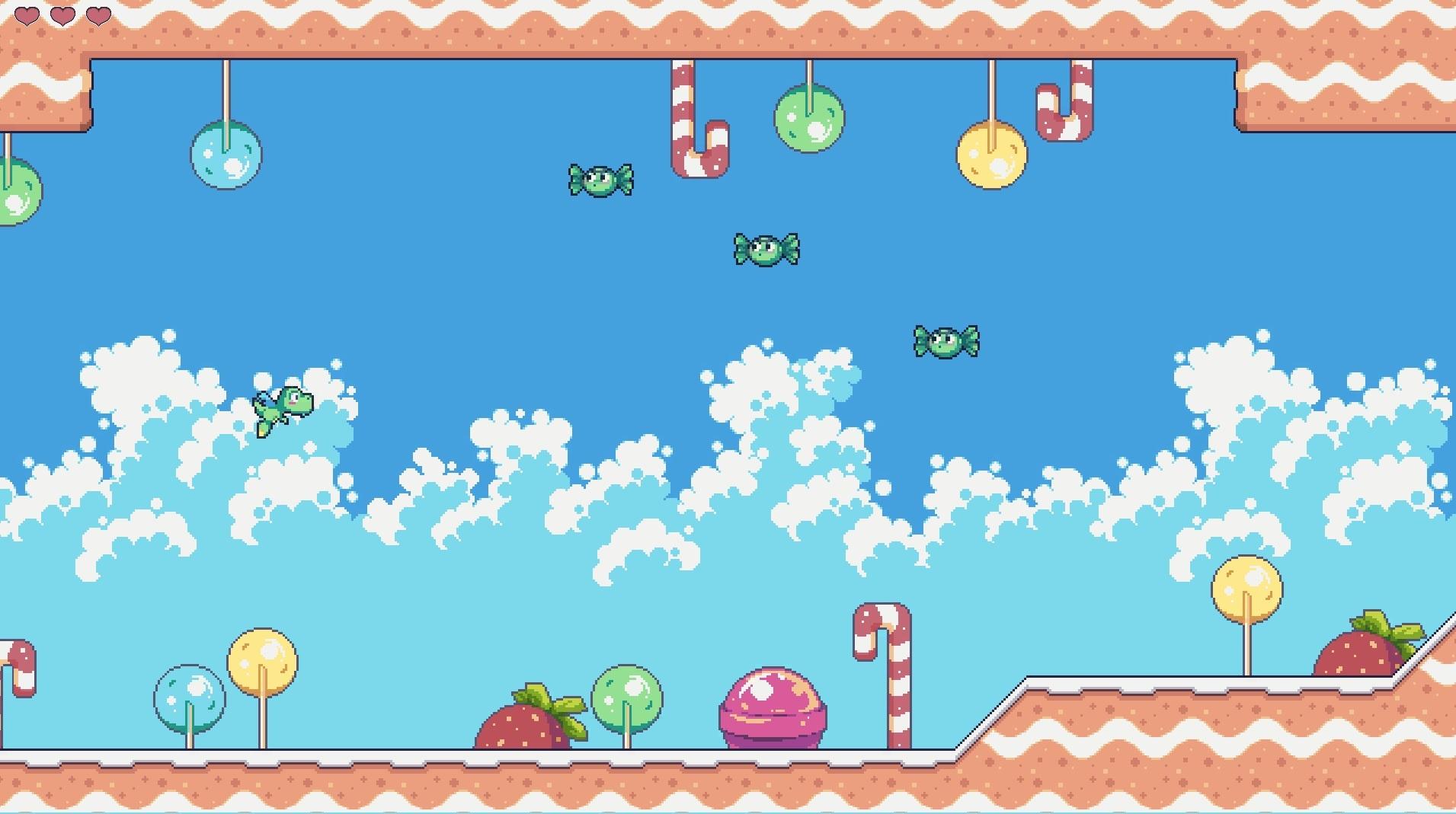 Portada de The adventure of G-Rex: Attack of the grumpy sweets