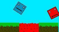 Portada de The adventures of a Blue square